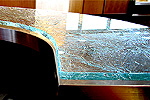 Jim Duncan Glass - custom glass table tops and glass counters