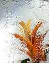 Tsunami glue chip textured glass