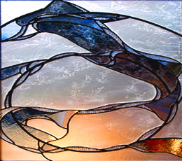 Duncan custom textured glass