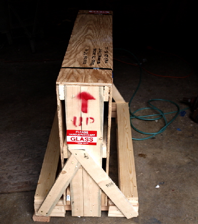 Jim Duncan textured art glass